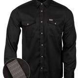 The Shelby Herringbone Flannel (Pearl Snaps)