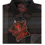 The Widow Plaid Bamboo Button Down