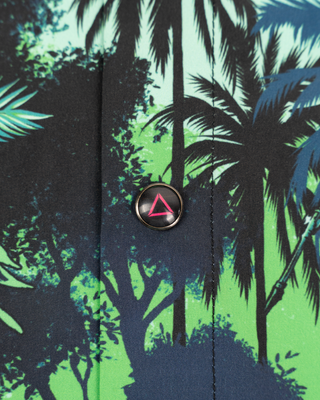 Alien vs Predator (Green) Button Down