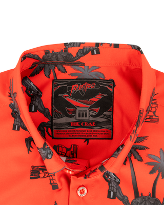 The Crab (Red) Button Down