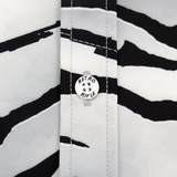 Tiger (White) Button Down