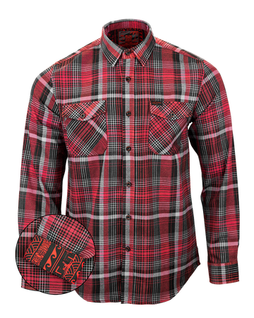 Retro Rifle - Men's Flannel - Tiki Flannel