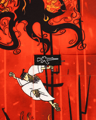 Time Warrior Button Down