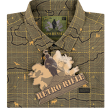 Topo Hunter (Green) Button Down