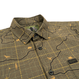 Topo Hunter (Green) Button Down