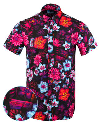 Tropical Fields Button Down