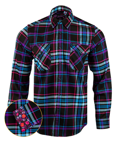 Tropical Fields Flannel