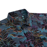 Tropical Tiger (Neon) Button Down