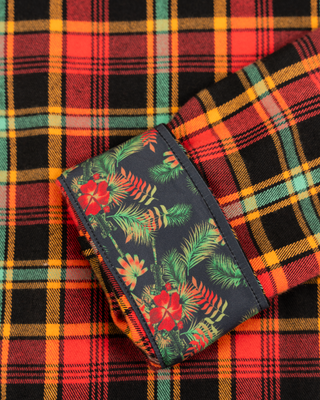 Tropics (Red/Green) Flannel