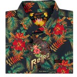 Tropics (Red/Green) Button Down