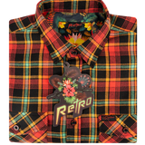 Tropics (Red/Green) Flannel