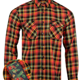 Tropics (Red/Green) Flannel