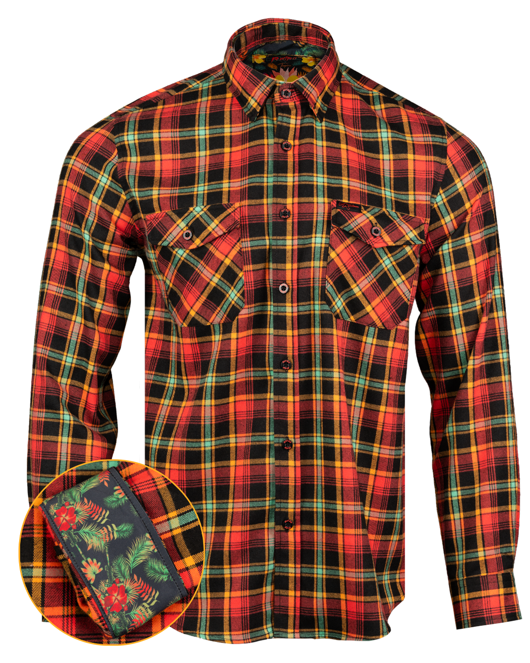 Retro Rifle - Men's Flannel - Tropics Retro Rifle - Men's Flannel - Tropics