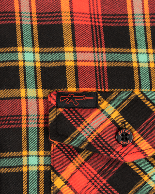Tropics (Red/Green) Flannel