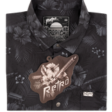 Tropics Blackout Button Down (Snaps)