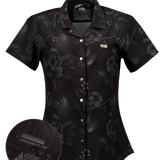 Tropics Blackout (Womens) Button Down