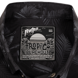 Tropics Blackout Button Down (Snaps)