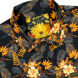 Tropics Black/Gold Button Down (Youth)
