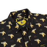 Organic (Black) Button Down