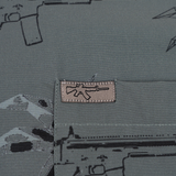 Palm (Gray) Button Down