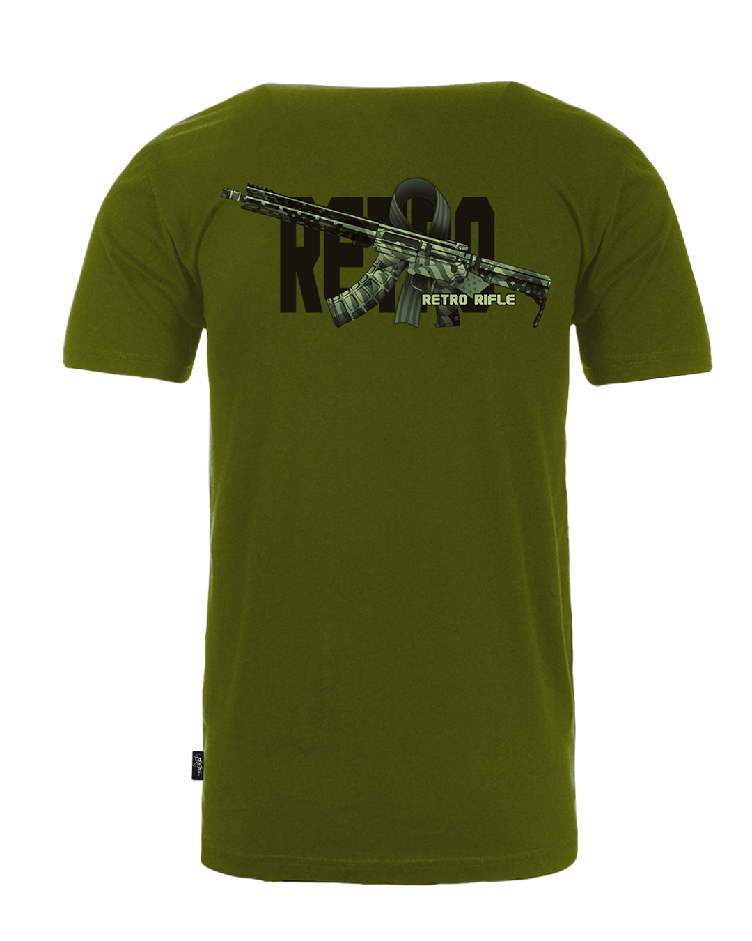 Retro Rifle Tee Retro Rifle - Men's T-Shirt - The Veteran