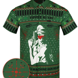 Yippee-Ki-Yay (Green) Button Down