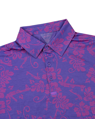 Aloha Purple Polo