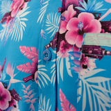 Hibiscus Miami Button Down (Youth)