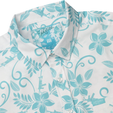 Hula (White/Mint) Button Down