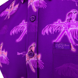 Macaws (Purple) Button Down