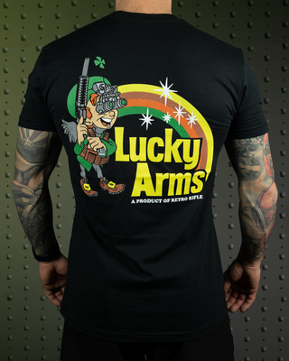 Lucky Arms Tee (Black)
