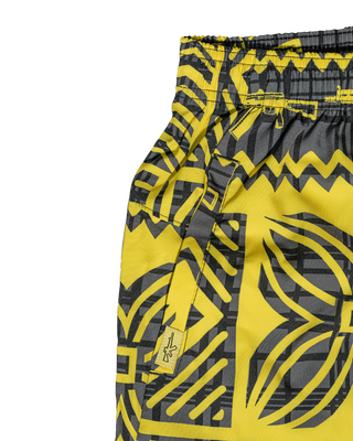 High Tide Shorts (Black/Yellow)