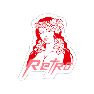 Aloha Red Sticker