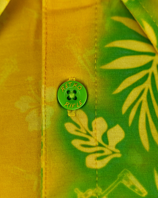 Tropic Aloha Yellow Polo
